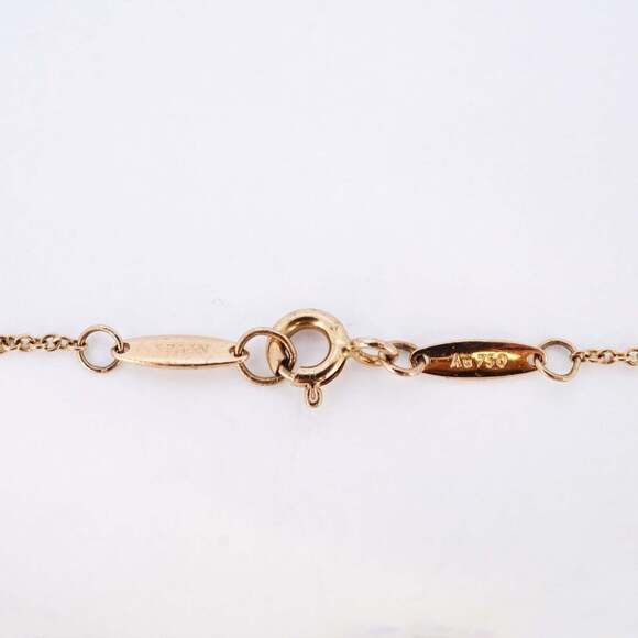 TIFFANY 18k Gold Diamond Charm Bracelet - Picture 5 of 7